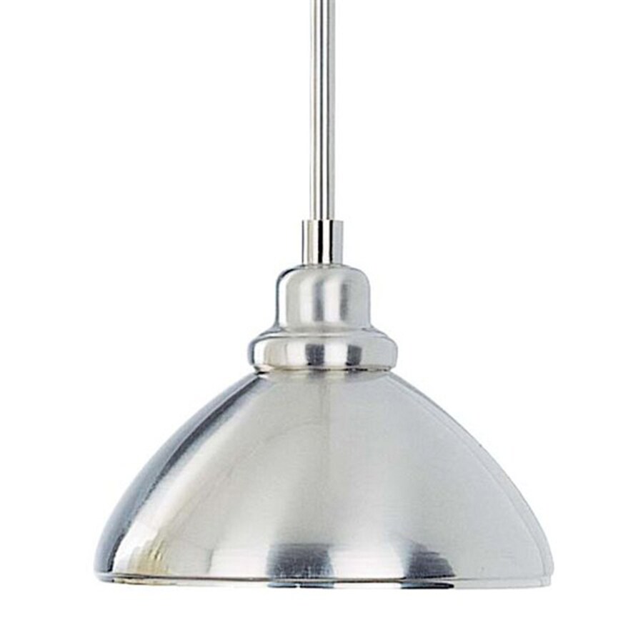 Volume International 8 25 In Brushed Nickel Industrial Mini Dome Volume International 8 25 In Brushed Nickel Industrial Mini Dome Pendant