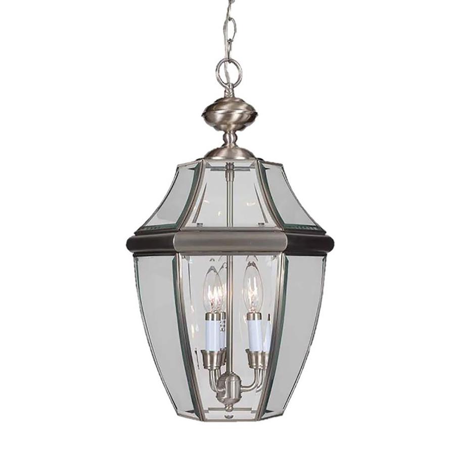 Bylas 21 5 In Brushed Nickel Outdoor Pendant Light At Com