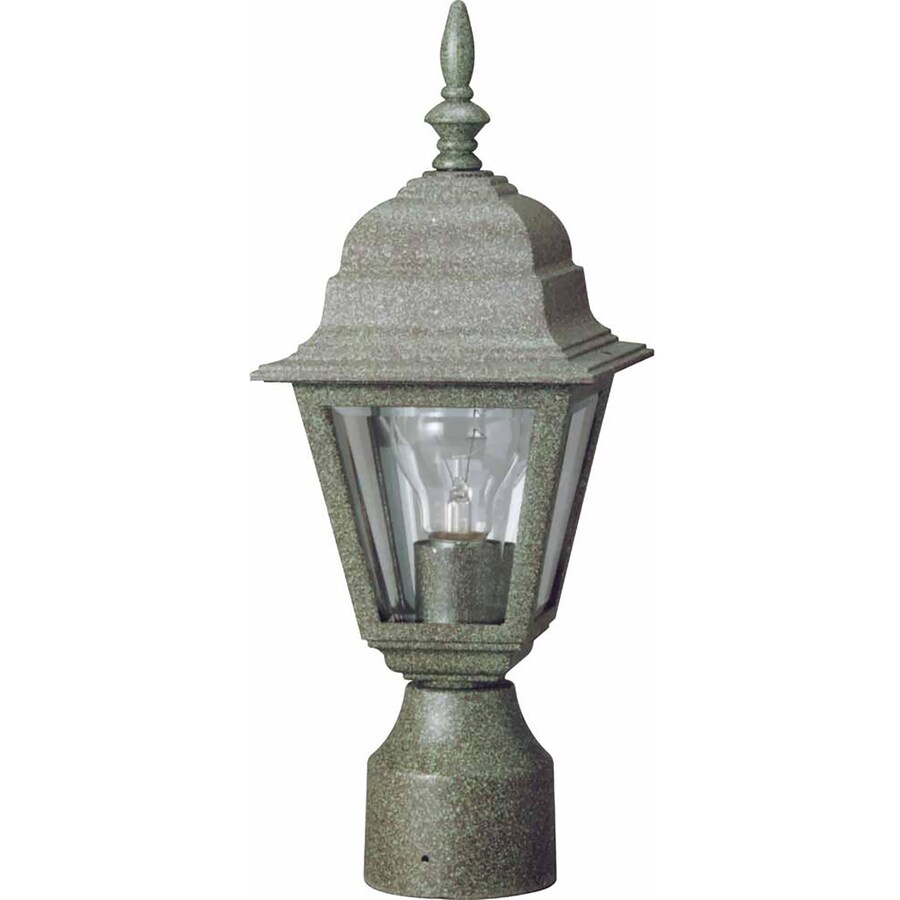  LWLUM498323 Galdbar Verde Green Traditional Outdoor Post Light