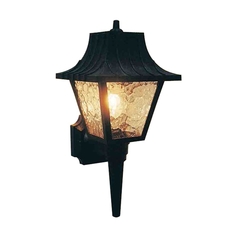 Volume International 6 In H Black Medium Base E 26 Outdoor Wall Outdoor Wall