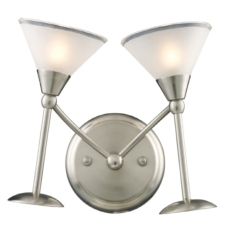 martini glass wall sconce