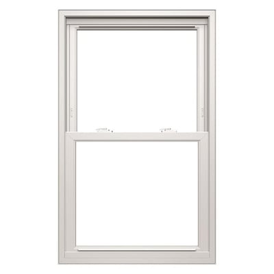 Thermastar By Pella Vinyl Replacement White Exterior Double Hung