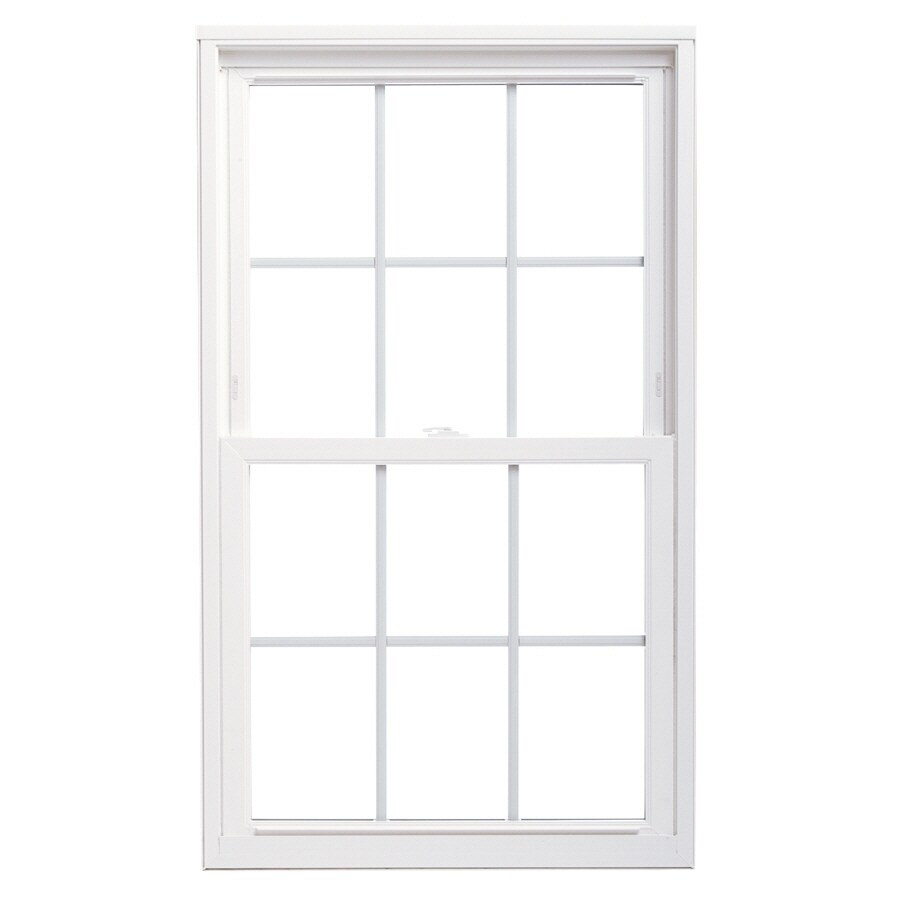 Pella 120875 32X60 ThermaStar by Double Hung Replacement Vinyl 20 Series Grid Insulated Glass White with Screen