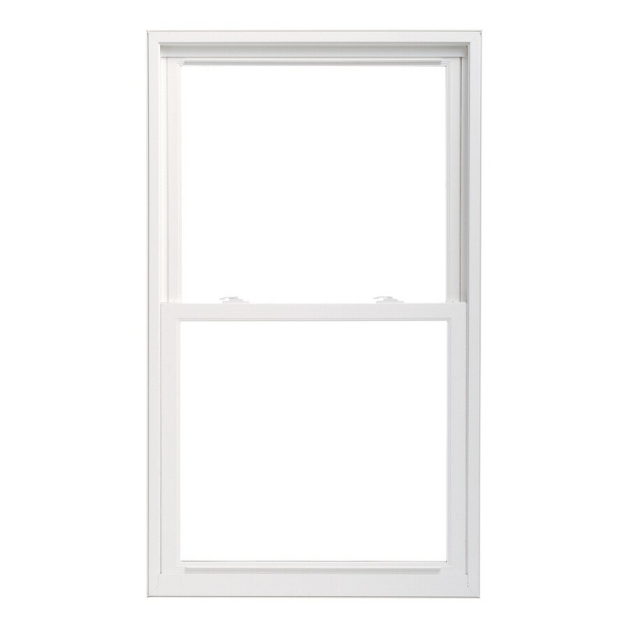 ThermaStar by Pella 748171595832 32" x 62" 25 Series Tempered Double-Hung Vinyl Window