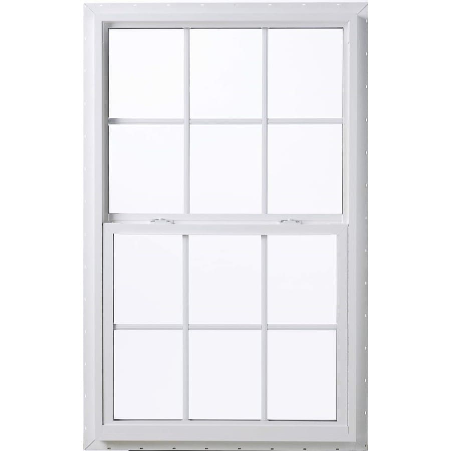 Pella 178190 36X62 ThermaStar by Single Hung Vinyl 10 Series Grid Insulated Glass White with Screen Florida-25