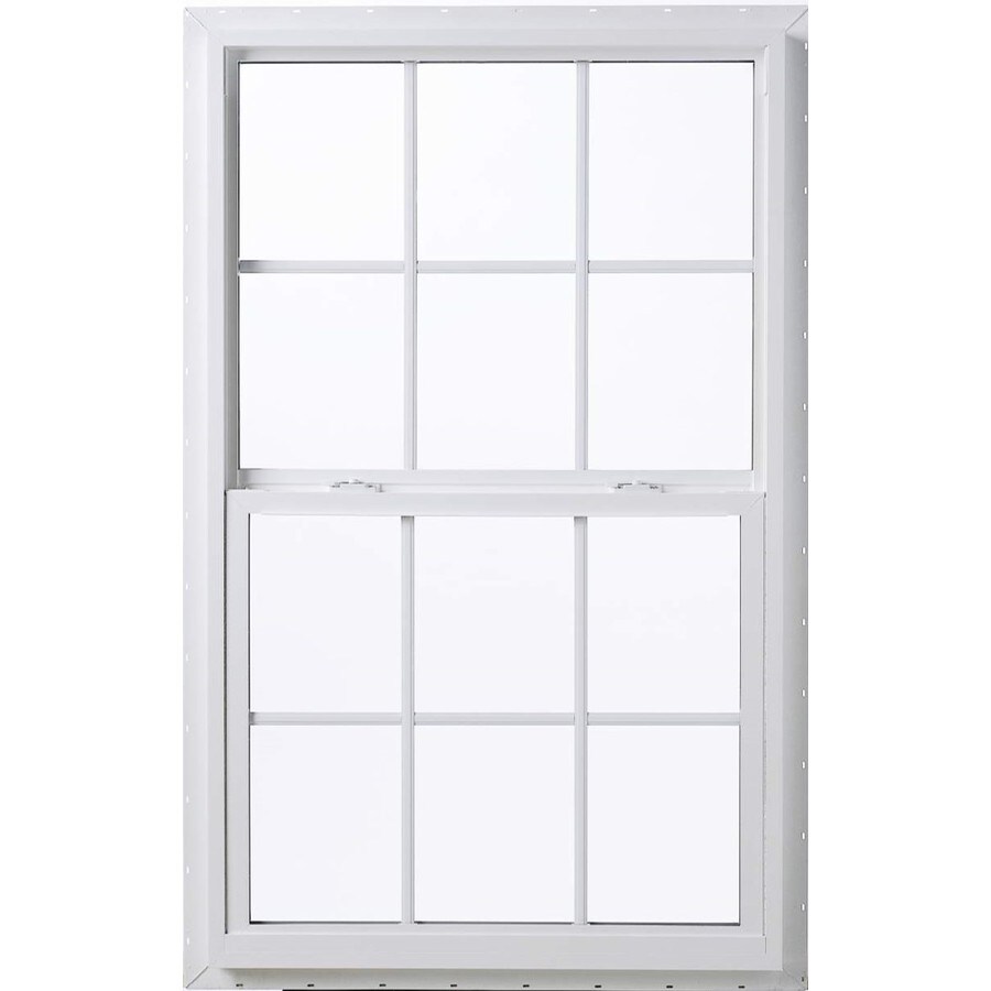 Pella 178587 53X50 ThermaStar by Single Hung Vinyl 10 Series Grid Insulated Glass White with Screen Florida-34