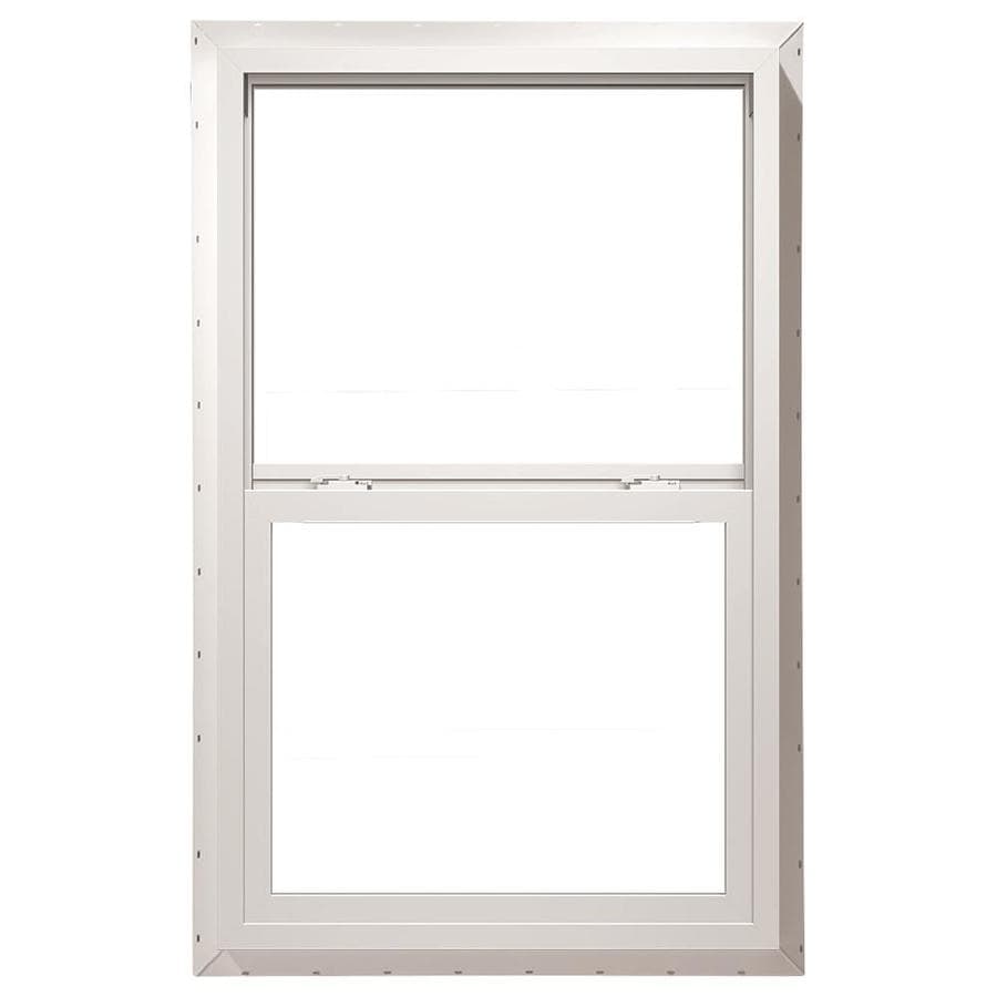 ThermaStar by Pella Vinyl New Construction White Single Hung Window (Rough Opening 36in x 36