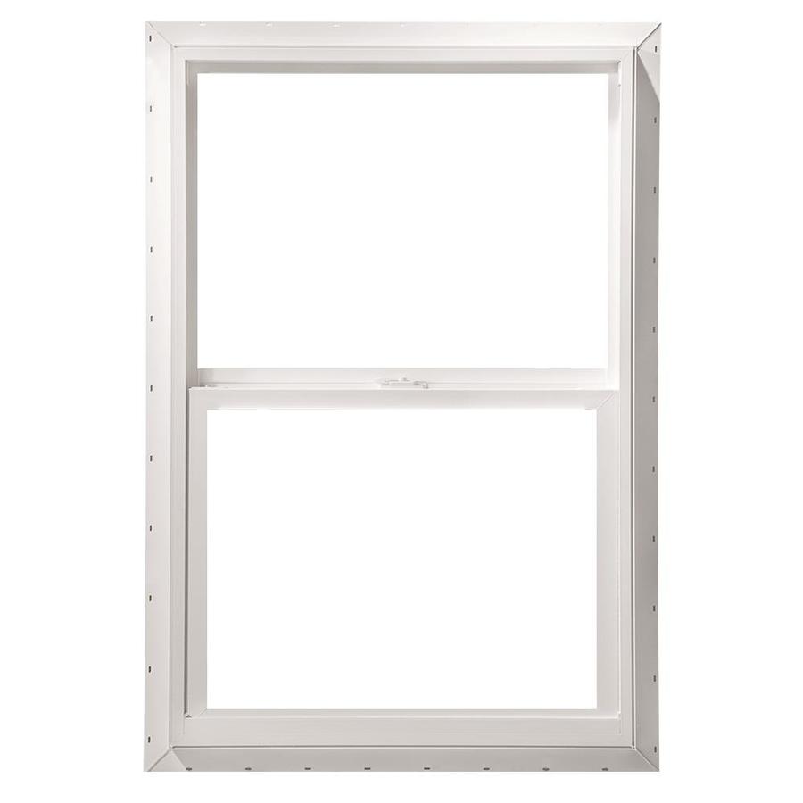 ThermaStar by Pella Vinyl New Construction White Exterior Single Hung