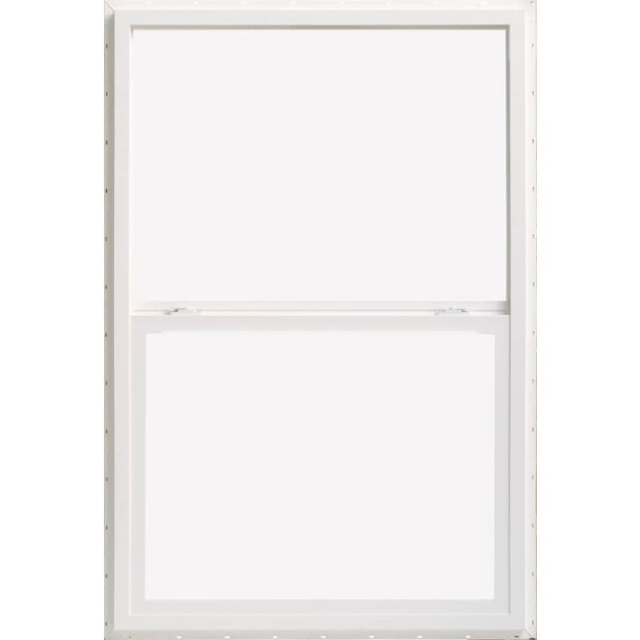 ThermaStar by Pella Vinyl New Construction White Exterior Single Hung Window (Rough Opening: 53-in x 50-in; Actual: 52.5-in x 49.5-in)