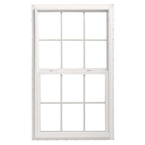 Thermastar By Pella Vinyl Egress New Construction White Exterior Single Hung Window Rough Opening 36 In X 60 In Actual 35 5 In X 59 5 In At