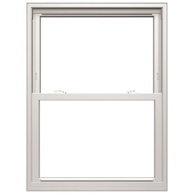 Pella 250 Series Vinyl Replacement White Exterior Double Hung