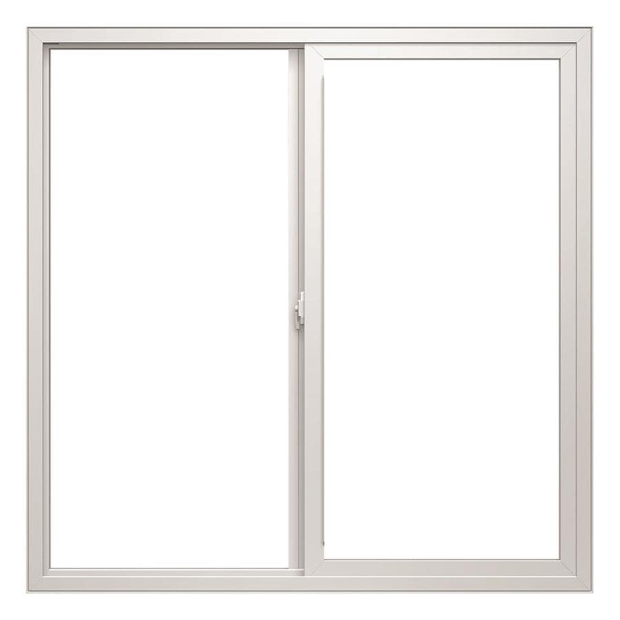Thermastar By Pella Left Operable Vinyl Replacement White Exterior