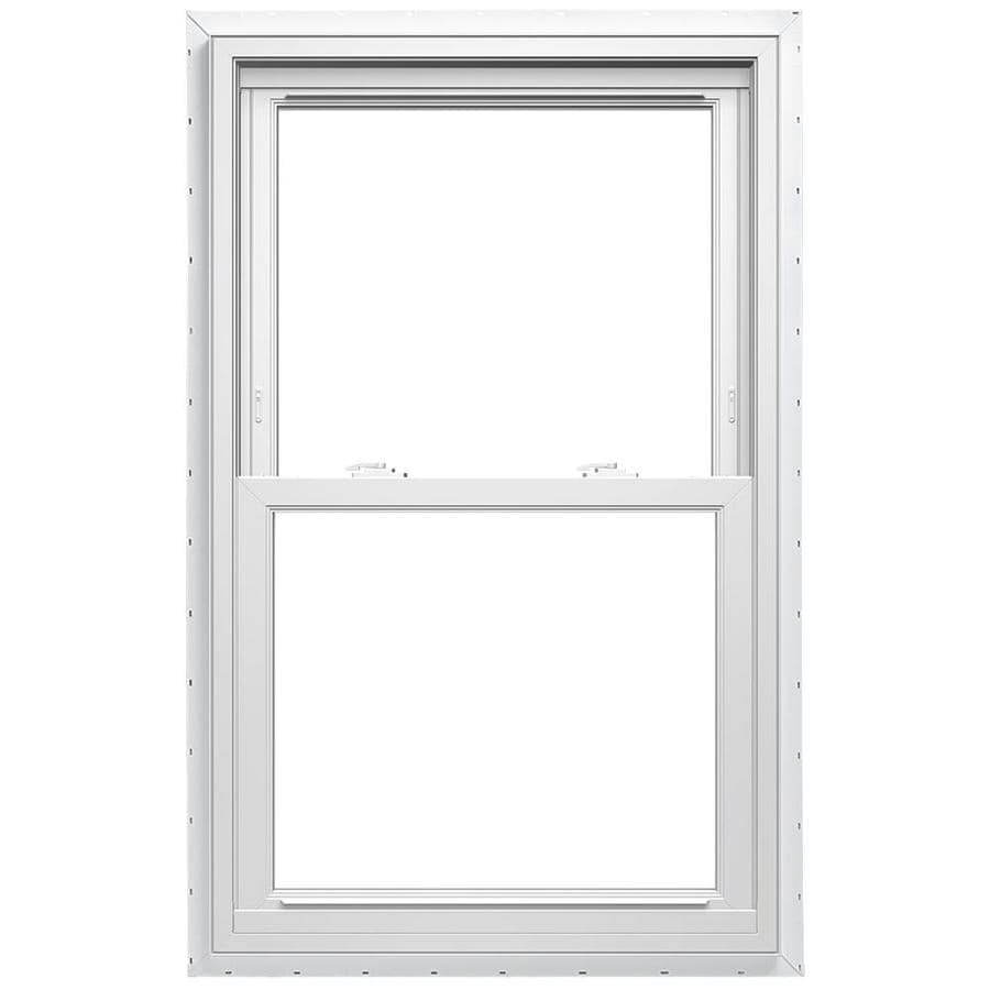 Thermastar By Pella Vinyl New Construction White Exterior Double