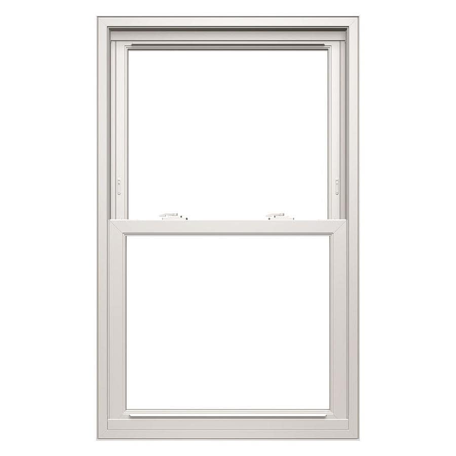 Thermastar By Pella Vinyl Replacement White Exterior Double Hung