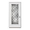 Pella Full Lite Left-Hand Inswing Painted Fiberglass Entry Door With ...