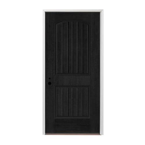 Pella Right Hand Inswing Prefinished Black Exterior White Interior