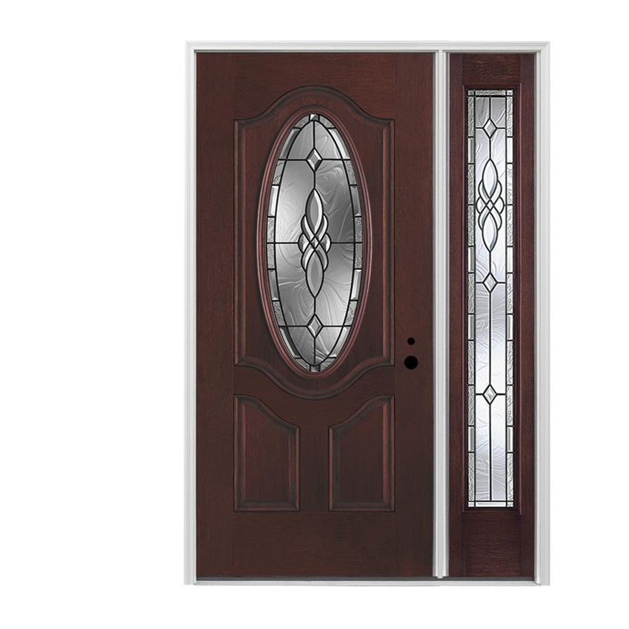 Modern Prehung Exterior Door With Window for Simple Design