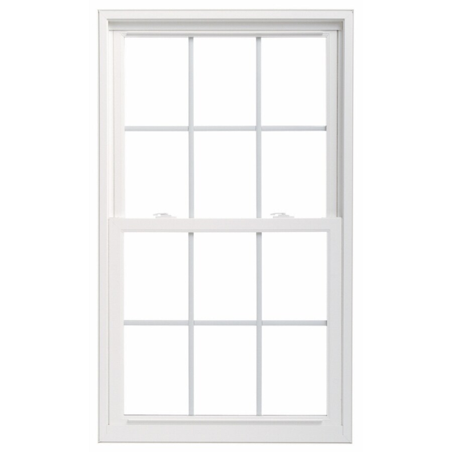 Pella Vinyl Double pane Annealed Replacement Egress Double Hung Window