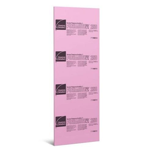 Owens Corning 1in x 4ft x 8ft Extruded Polystyrene Foam Board