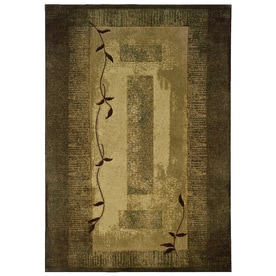 Rugs At Lowes Allen Roth Holder Rectangular Indoor Tufted Nature Area Rug
