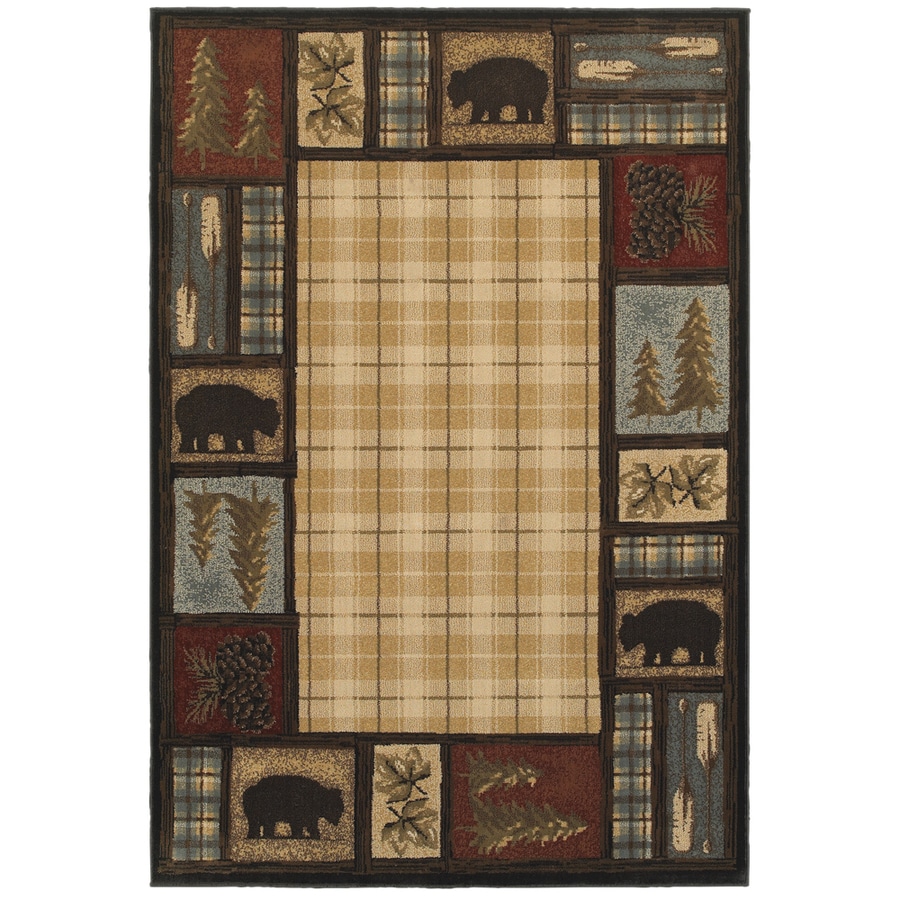 Oriental Weavers Of America Hideaway Indoor Lodge Area Rug Oriental Weavers Of America Hideaway Indoor Lodge Area Rug Common 10 X 13