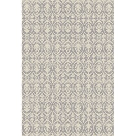 Rugs At Lowes Oriental Weavers Of America Veranda Light Gray Rectangular Indoor Outdoor Woven Area Rug Common