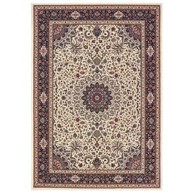 Style Selections Markle Ivory Rectangular Indoor Machine-Made Oriental Runner (Common: 2 x 8; Actual: 1.83-ft W x 7.5-ft L)