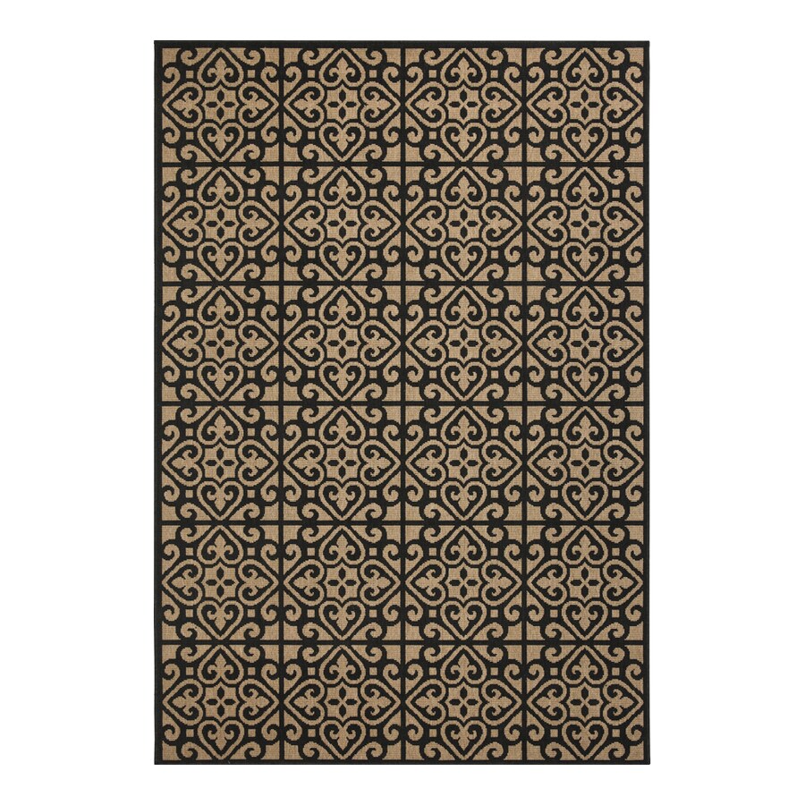 Garden Treasures Neutral Tile Brown Indoor Outdoor Coastal Area