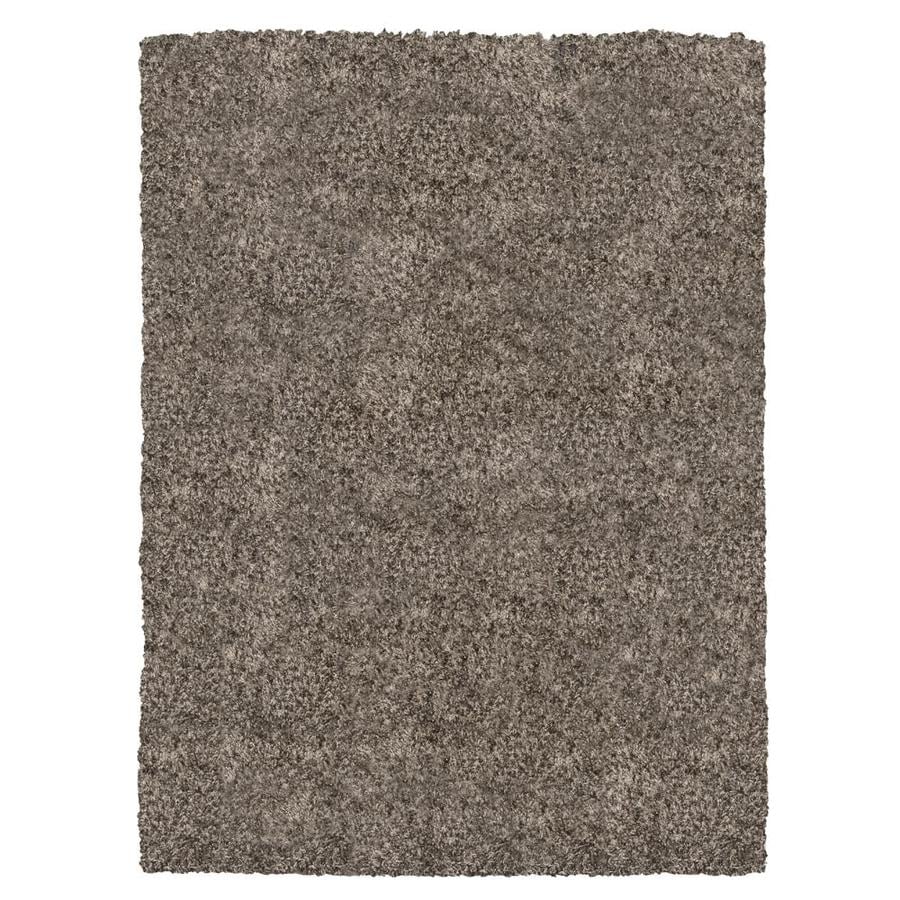 Allen + roth Sansa May Greige Indoor Industrial Area Rug 5 x 8