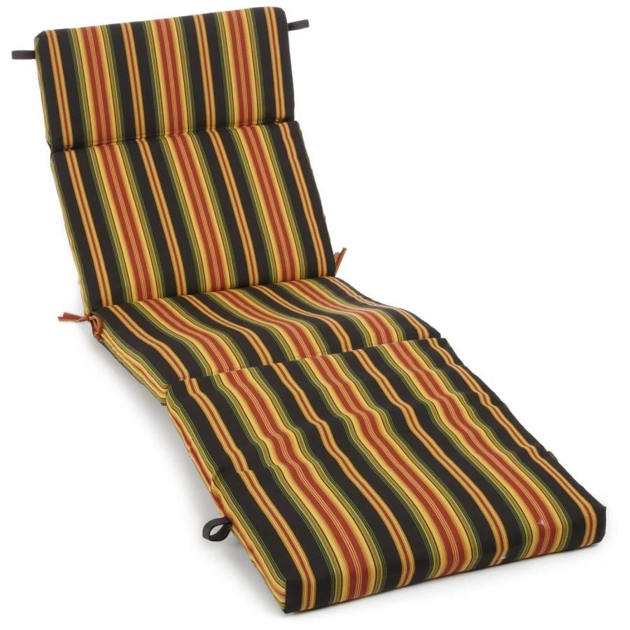 Blazing Needles Solarium Lyndhurst Raven Patio Chaise Lounge Chair ...