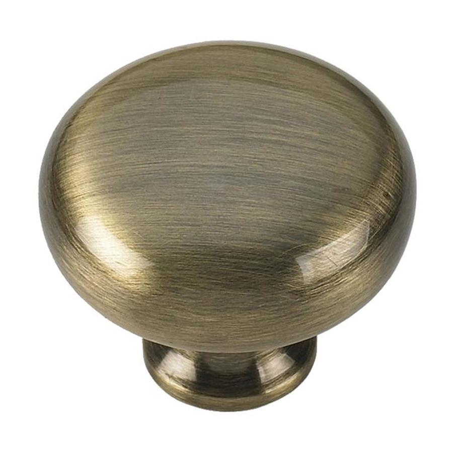 Siro Designs Pennysavers Fine Brushed Antique Brass Mushroom