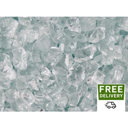 Dragon Glass Aqua 20lb Blue Landscape Glass at