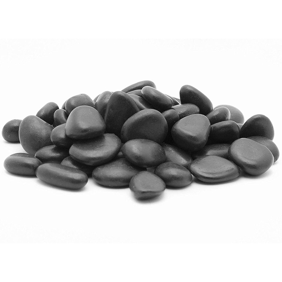 Beach Pebble Company Beach Pebble Company 30lb Black Polished Pebbles