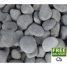 Mexican Beach Pebbles Landscaping Rock At Lowes Com