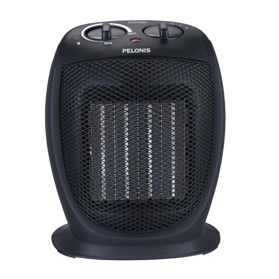 PELONIS HC-0179 Up to 1500-Watt Ceramic Compact Personal Indoor Electric Space Heater with Thermostat