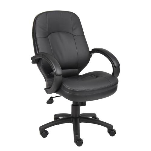 Boss Office Products Black Contemporary Manager Chair at ...