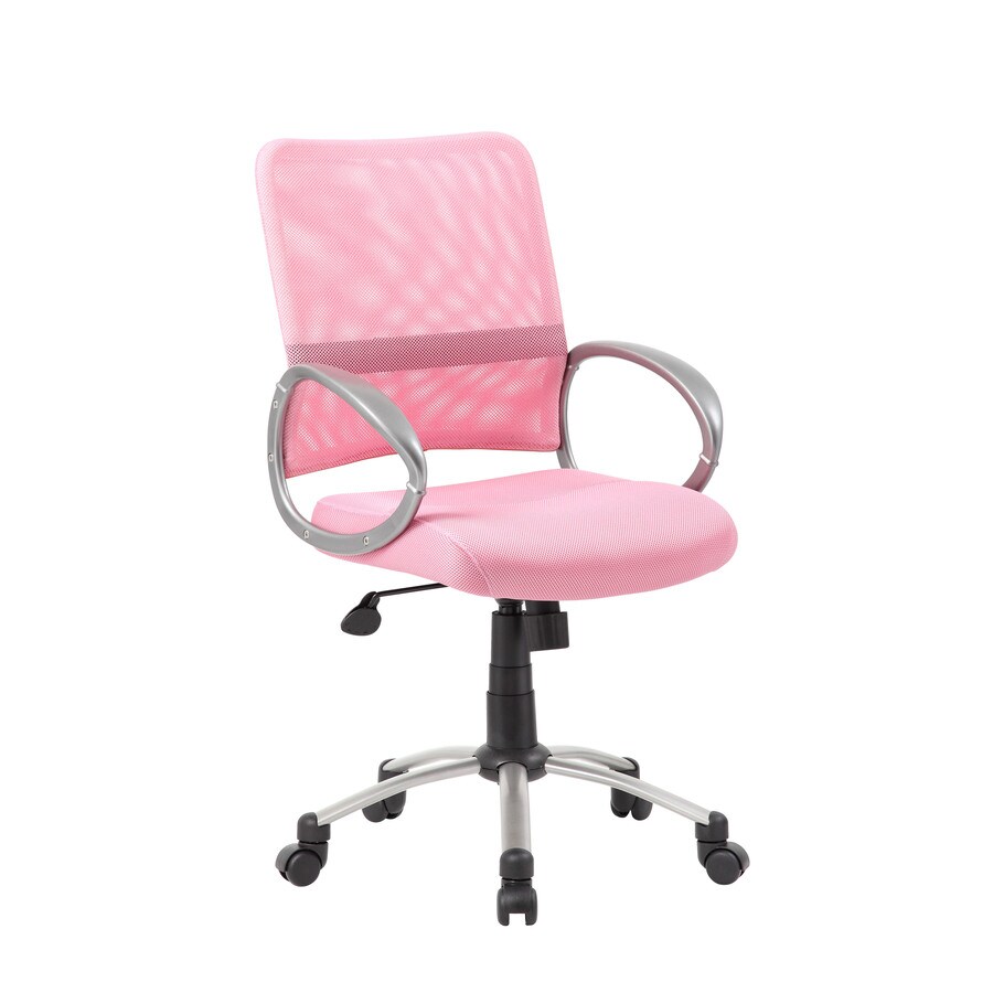 Boss Office Products Pink Contemporary Task Chair at Lowes.com