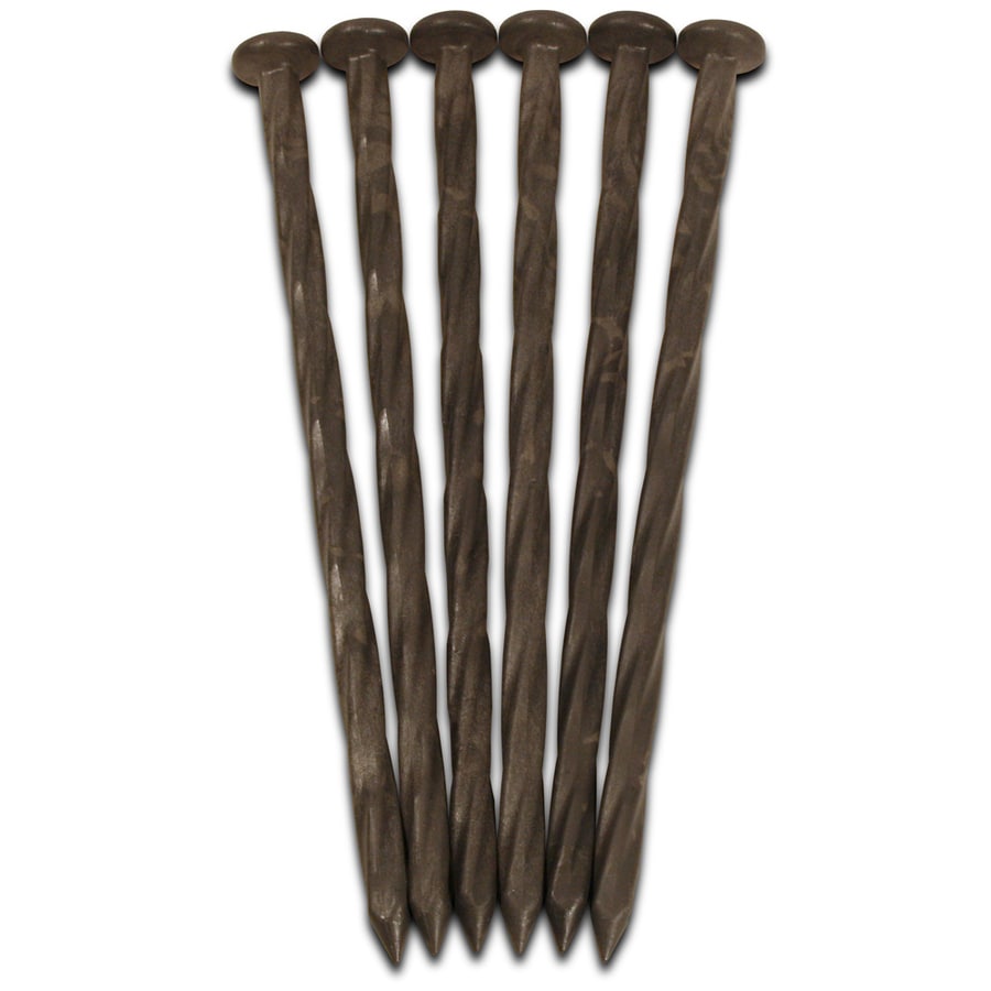 EasyFlex 12Pack 8in Plastic Edging Stakes at