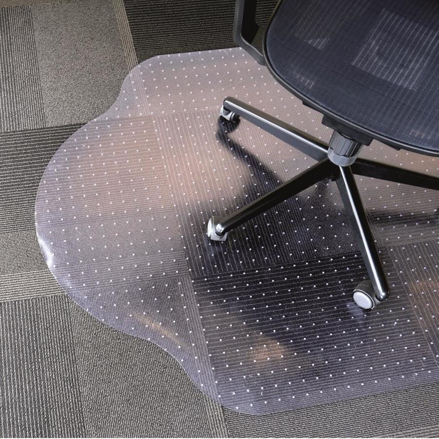 Evolve Evolve 3 Ft X 4 Ft Clear Rectangular Indoor Chair Mat In The Mats Department At Lowes Com