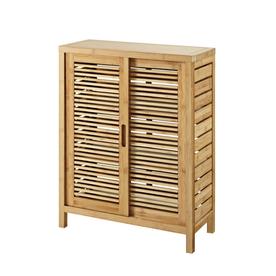 Bracken Two-Door Floor Cabinet Natural - Linon