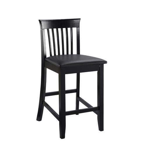 Linon Torino Collection Craftsman Counter Stool Black ...