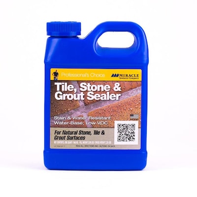 Miracle Sealants Tile Stone And Grout Sealer Quart At Lowes Com