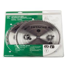 Hitachi 115400 12 in. Saw Blade Combo (2-Pack)
