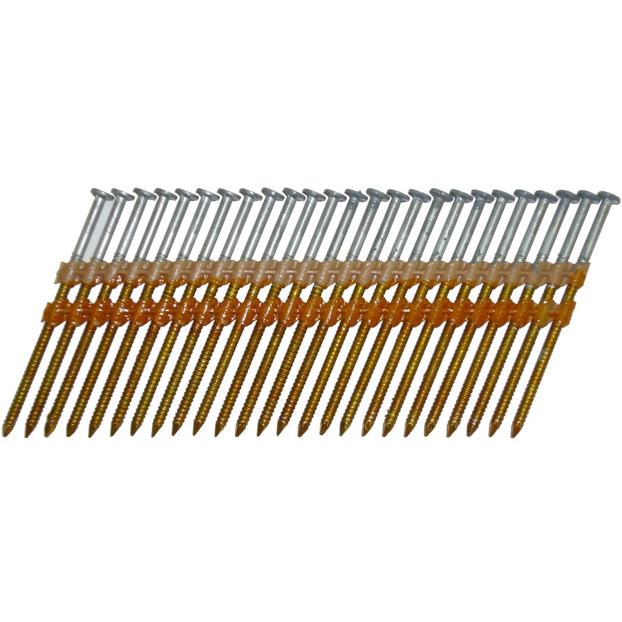 2500-Pack Hitachi 15108 3-Inch x 0.131-Inch Ring Shank Clipped-Head Paper Tape Framing Brite Basic Nails
