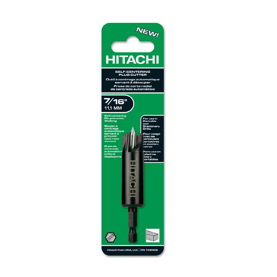 Hitachi 728008 1/2-in Plug Cutter