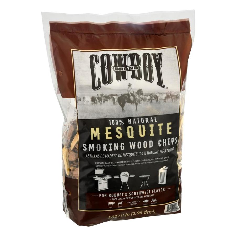 Cowboy Charcoal COWBOY 180CU IN MESQT WOOD CHIPS at