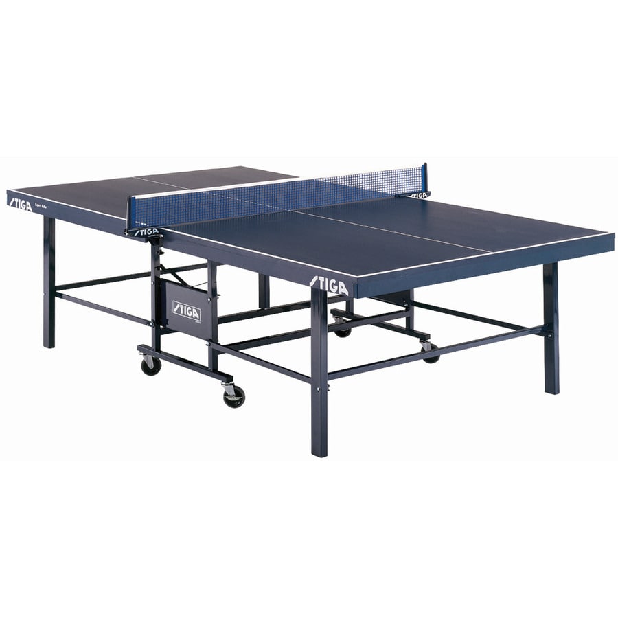 Stiga 108-in Indoor Freestanding Ping Pong Table at Lowes.com