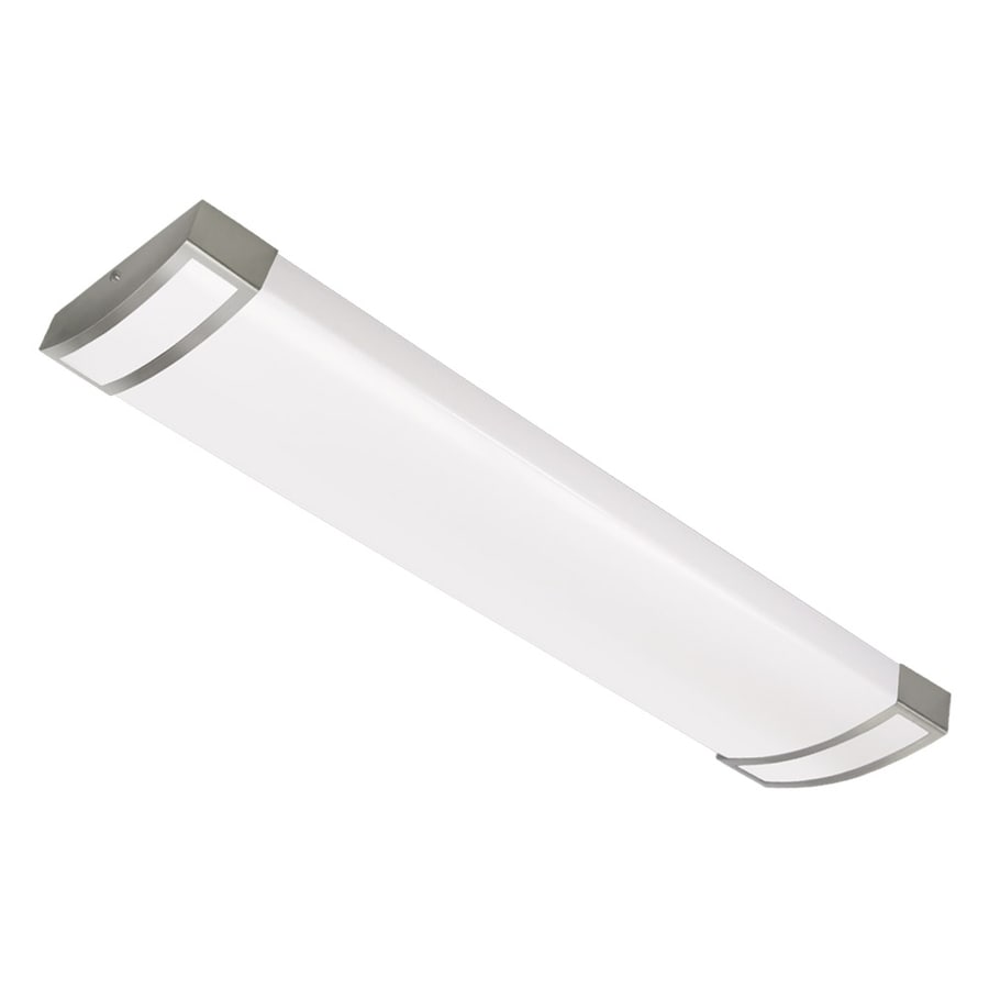 Portfolio White Acrylic Ceiling Fluorescent Light (Common ...