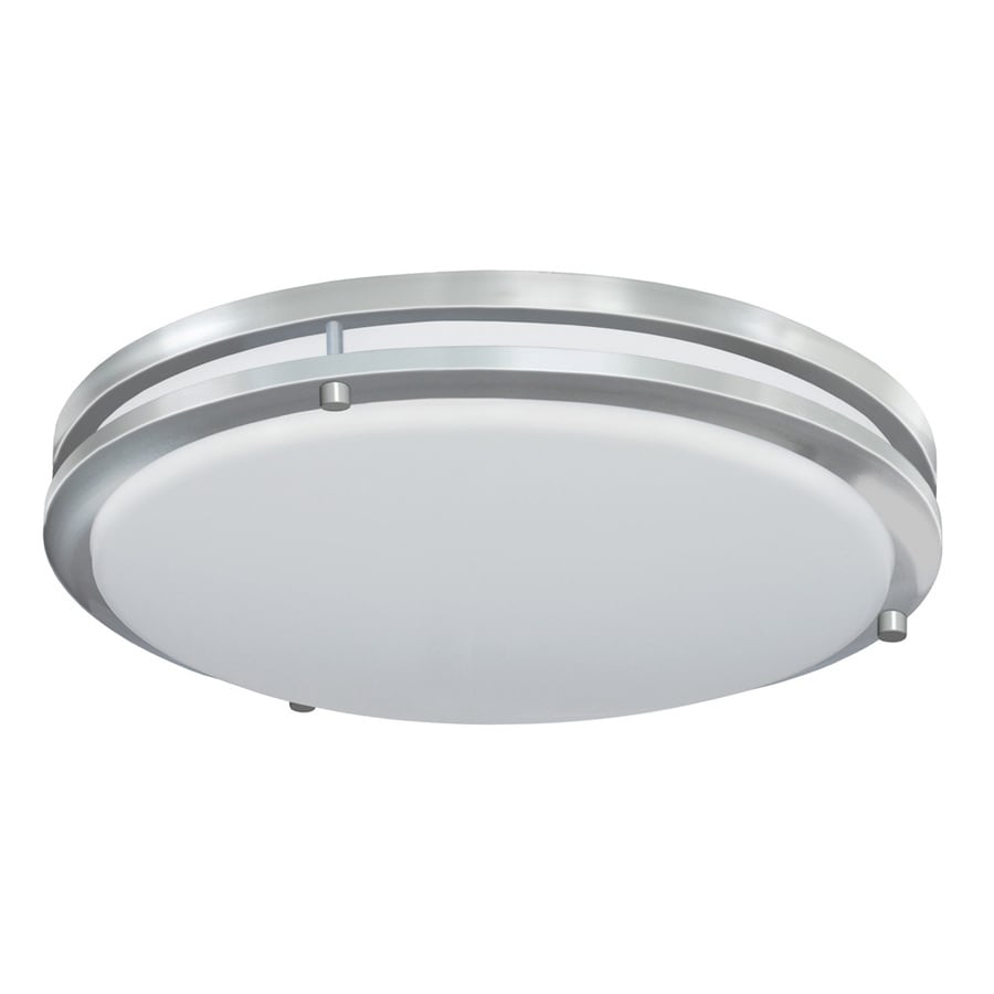 Good Earth Lighting Jordan 17 In Brushed Nickel Traditional Flush