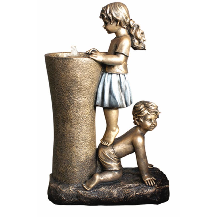 Garden Treasures 35.04-in H Outdoor Fountain Pump Included